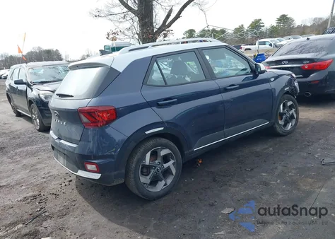 2021 Hyundai Venue Denim из США, поврежденный, VIN KMHRC8A37MU081739